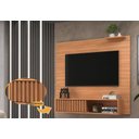 Ver imagem 5 de Painel Ripado para TV até 55 Polegadas 136CMX108CM Porta Ripada Tucson Marrom