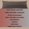 Almofada Decorativa Grande Para Cama Cabeceira Casal Encosto de Dormir Leitura Travesseiro 60X140 Ma - 2