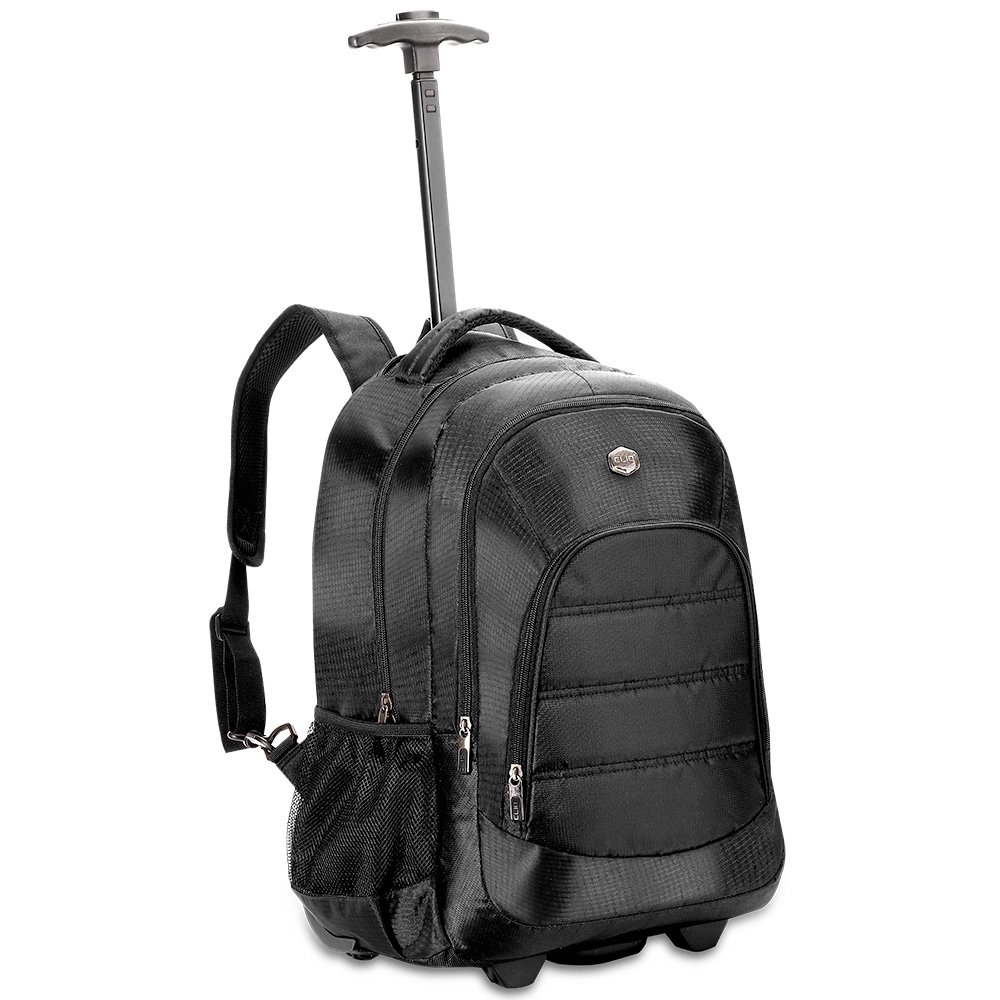 Mochila Executiva Impermeável de Bordo com Rodas para Notebook 14" - Torun - Clio - Preto - 1