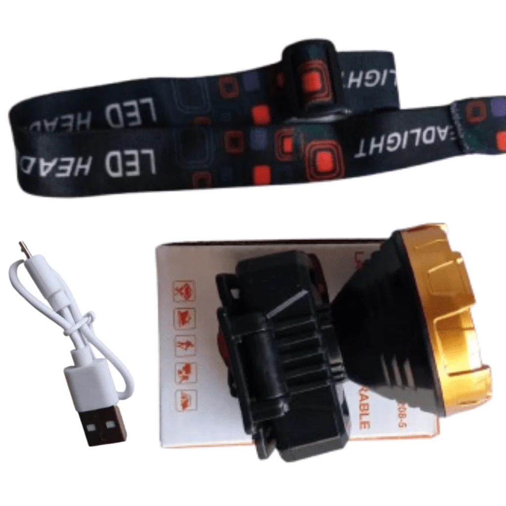 Ver imagem 5 de Lanterna de Cabeça 5 Led Atividades Noturna Acampamento Caça