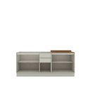 Ver imagem 3 de Balcão de Cozinha Fineze 5 Portas 2 Gavetas 100% MDF Areia Hp/Cinamomo - Henn
