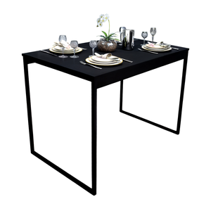 Mesa Jantar Apartamento Industrial 100% Mdf Compacta 100x60