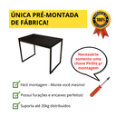 Ver imagem 4 de Mesa Jantar Apartamento Industrial 100% Mdf Compacta 100x60