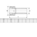 Ver imagem 4 de Tubo de Refrigeração para Cone Hsk-40 - M12 X 1,0mm