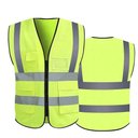 Ver imagem 2 de Colete Sinalizador Faixa Refletivo Kit 18 Unidades Segurança EPI Trabalho Obra Bolso Ziper Blusao Fl