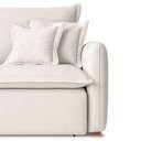 Ver imagem 7 de Sofá 2 Lugares 1,80m Retrátil e Reclinável em Tecido Bouclé – Malta Lucadi Off White