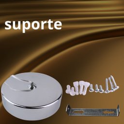 Pendente Cubo de Cristal Pd1114 Prata Bivolt Ip20 3k/4k/6k - 6