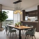 Ver mais imagens de Pendente Cubo de Cristal Pd1114 Prata Bivolt Ip20 3k/4k/6k