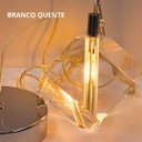 Ver imagem 2 de Pendente Cubo de Cristal Pd1114 Prata Bivolt Ip20 3k/4k/6k