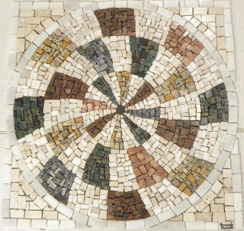 Rosone Mosaico Contemporâneo Colore Mossi I 150cm