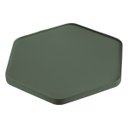 Ver imagem 1 de Bandeja Hara Mel Couro Ecológico 39,5 X 34,5 X 2 Cm:verde Sálvia