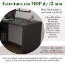 Ver mais imagens de Kit 2 Peças com Escrivaninha em L cubos e Estante Escada