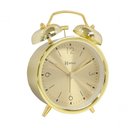 Ver imagem 3 de Relógio Despertador de Mesa Dourado Herweg 2720-029 Dourado