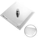 Ver mais imagens de Ducha Chuveiro Aquecedor Solar Gás Quadrado Fino Cr 20x20Cms