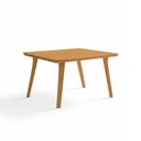 Ver imagem 1 de Mesa de Jantar em Madeira Maciça Millena 120cm Robusta Imbuia