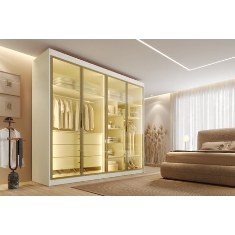 Guarda Roupa Odessa 1,69 Moveis Europa