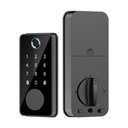 Ver imagem 1 de Fechadura Digital Biométrica Beluni Pivotante Sense Black Ty Bt 582 Tuya Bluetooth