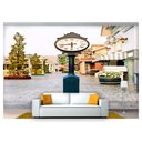 Ver imagem 1 de Papel De Parede Cidade Antiga Relógio Rua 3D Cda11