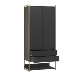 Guarda Roupa Closet Modulado Industrial 2 Porta 2 Gavetas Olivar - 5