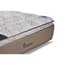 Ver imagem 4 de Cama Box Casal: Colchão Molas Ensacadas Luckspuma MasterPocket Platinum New + Base CRC Suede Clean