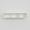 Ver imagem 4 de Módulo Nicho Triplo Modulado Hera CabeCasa MadeiraOriginals Branco/Algodão