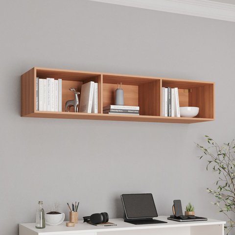 Módulo Nicho Triplo Modulado Hera CabeCasa MadeiraOriginals