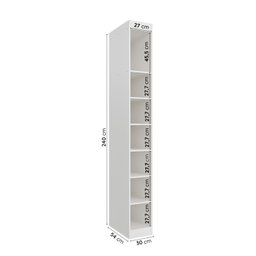 Módulo Nicho Vertical Modulado Hera Cabecasa Madeiramadeira - 2