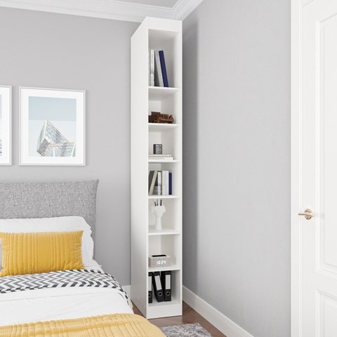 Estante Nicho Vertical Modulado 240cmx30cm Hera CabeCasa MadeiraOriginals