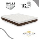 Ver imagem 7 de Cama Box King Elegance Pillow Top Molas Ensacadas Suede Preto Royal