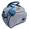 Kit Bolsa Maternidade Bege com Azul Marinho Coração Arte e Cia - 6