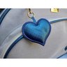 Kit Bolsa Maternidade Bege com Azul Marinho Coração Arte e Cia - 3