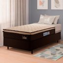 Ver imagem 1 de Cama Box Solteiro Colchão Espuma D33 Pillow Top Millenium Hellen