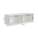 Ver imagem 2 de Módulo Nicho Duplo Modulado Hera CabeCasa MadeiraOriginals