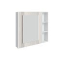 Ver imagem 3 de Espelheira para Banheiro Ripy 80cm Branco
