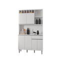 Ver imagem 3 de Kit Alice 1,30 Branco - Vrk Comercio On-Line