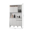 Ver imagem 2 de Kit Alice 1,30 Branco - Vrk Comercio On-Line