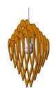 Ver imagem 3 de Luminária Teto tipo Pendente em MDF - Completa - Cor: Preta - Coração
