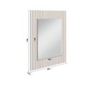Ver imagem 3 de Espelho para Banheiro Ripy 60cm Yescasa Branco
