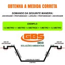 Ver imagem 3 de Kit Lona Geomembrana 0,8mm 3x3 + Manta Geotextil 10 m² GBS GEO PEAD + GEOTEXTIL