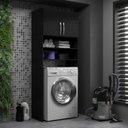 Ver imagem 1 de Armário Multiuso Lavanderia 2 Portas 3 Nichos