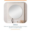 Ver imagem 4 de Espelho para Banheiro Ripy 80cm Yescasa Branco
