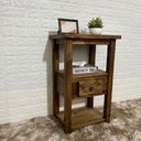 Ver imagem 3 de Aparador Rústico de Madeira Pequeno Amazônia - Steam:madeira