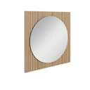 Ver imagem 2 de Espelho para Banheiro Ripy 80cm Yescasa Bege/Wood