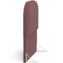 Ver imagem 2 de Cabeceira Cama Box 100cm Lanna com Puff Recamier Doha W01 Suede Rosê - Lyam Decor