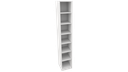 Ver imagem 1 de Armário Colmeia Eloisa M12 100% Mdf (closet Lojas Expositor) Vetorial Móveis Branco