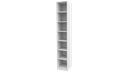 Ver imagem 4 de Armário Colmeia Eloisa M12 100% Mdf (closet Lojas Expositor) Vetorial Móveis Branco