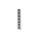 Ver imagem 4 de Armário Colmeia Eloisa M12 100% Mdf (closet Lojas Expositor) Vetorial Móveis Branco