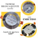 Ver imagem 5 de Spot de Embutir Direcionável Led 7w Prata Bivolt