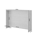 Ver imagem 3 de Bancada de Cozinha Ilha 100cm x 125cm Gourmet Marrom/Cinamomo