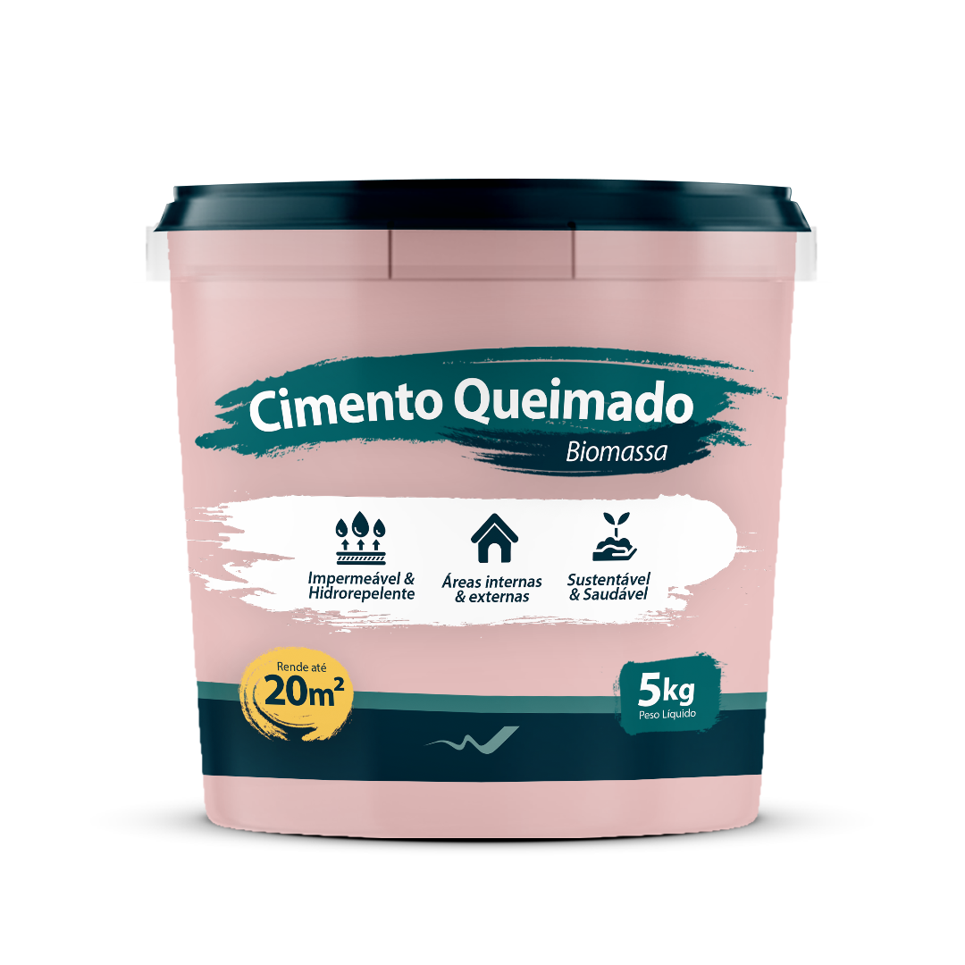 Cimento Queimado 5kg (rubi Rose) - Biomassa do Brasil